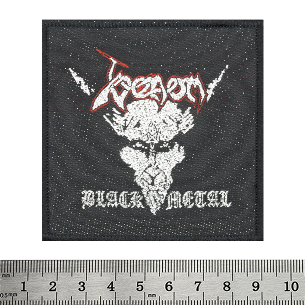 Нашивка ткана VENOM - BLACK METAL (ofp-231)