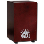Кахон Natal Drums CJAN-XL-SW-RR Cajon Extra Large Dark Red With Dark Red Panel