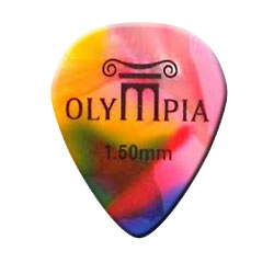 OLYMPIA CELLULOID TEARDROP 1.5MM (MOSAIC) - Медіатор