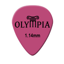 OLYMPIA TORTEX TEARDROP 1.14MM (PURPLE) - Медіатор