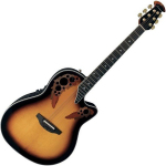 Электроакустическая гитара Ovation ELITE Deep Contour Cutaway Sunburst 2078AX-1 OV553302