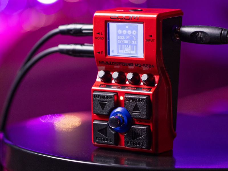 Процессор эффектов для бас-гитары Zoom MS-60B+