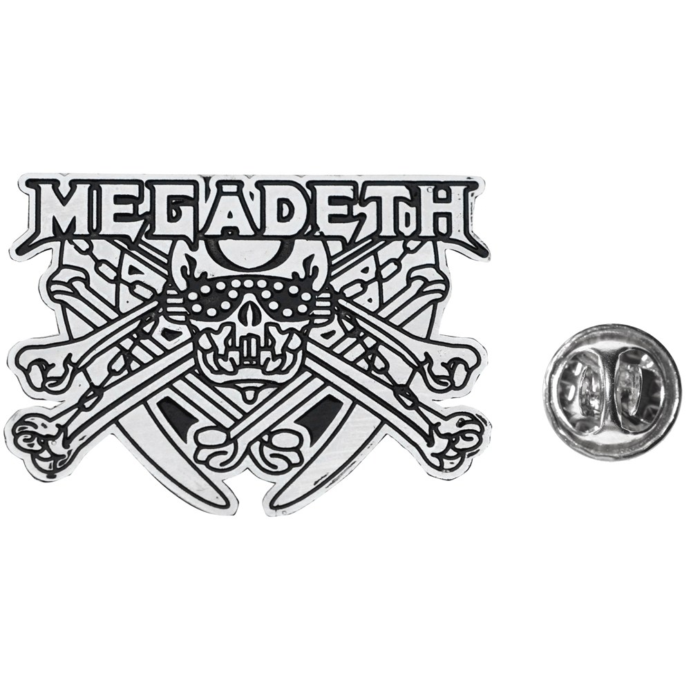 Пін (значок) фігурний Megadeth (logo)