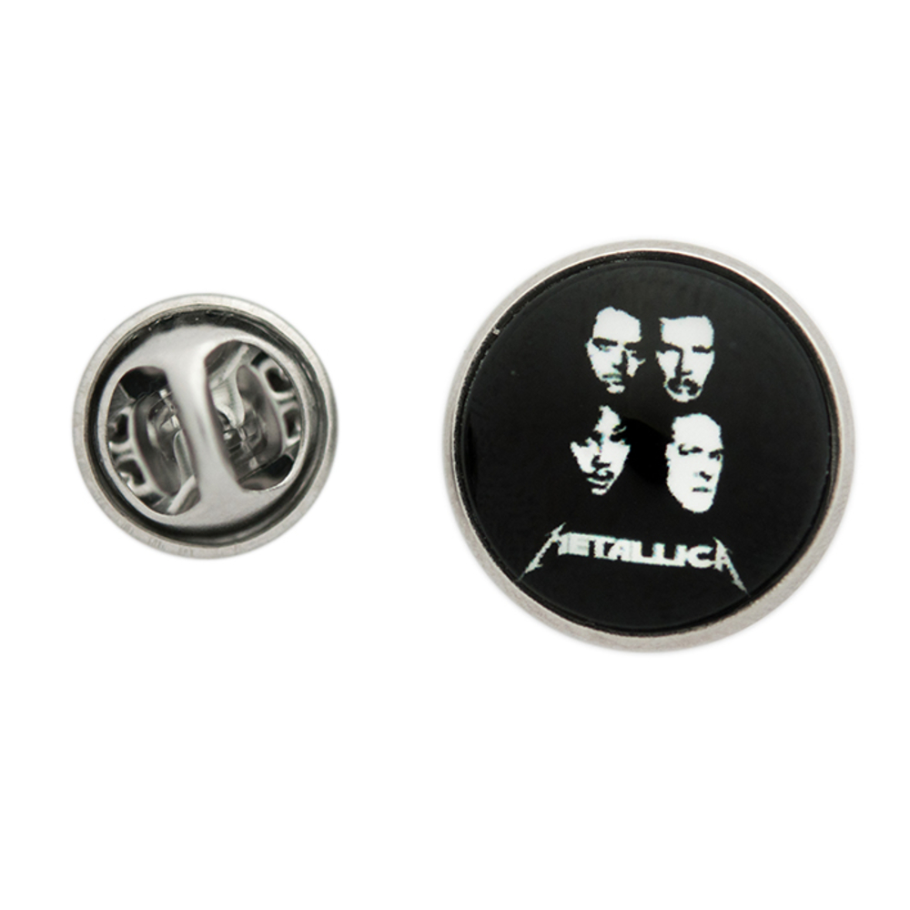 Пін (значок) Metallica "Black Album" faces