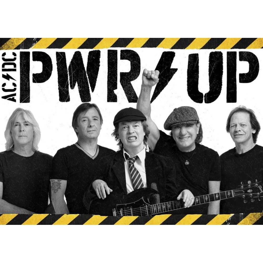Плакат AC/DC (PWR.UP band)