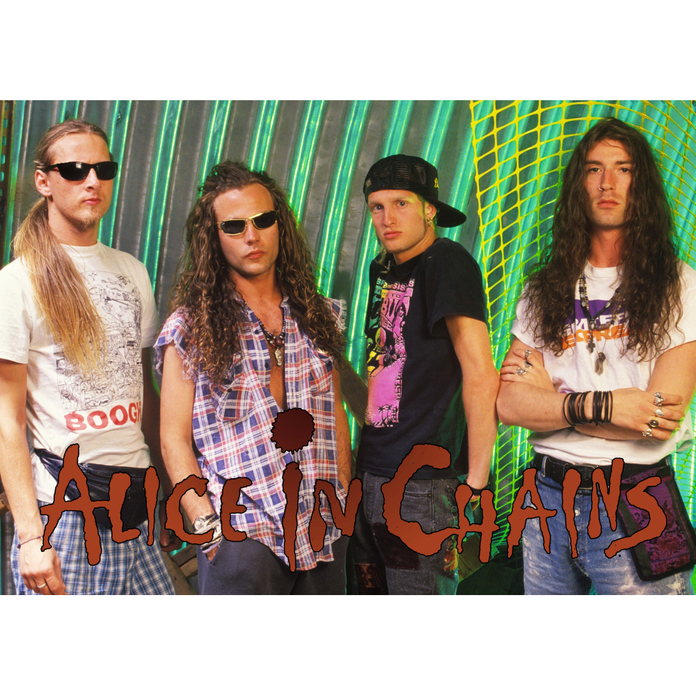 Плакат Alice in Chains (early years)