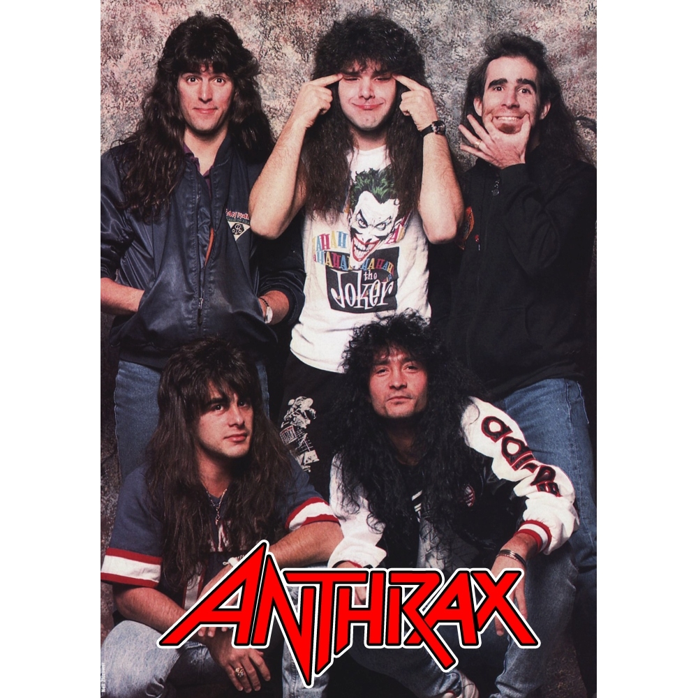 Плакат Anthrax (early years)