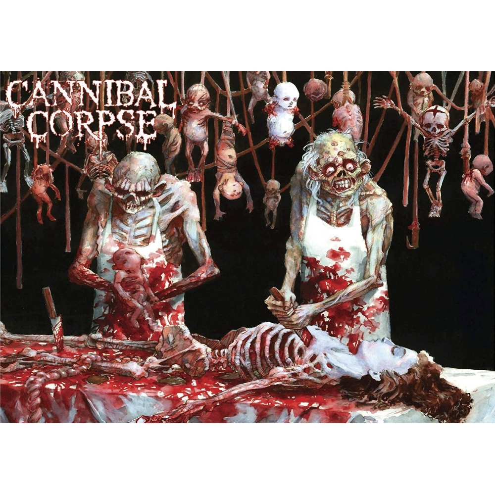Плакат Cannibal Corpse "Butchered at Birth"