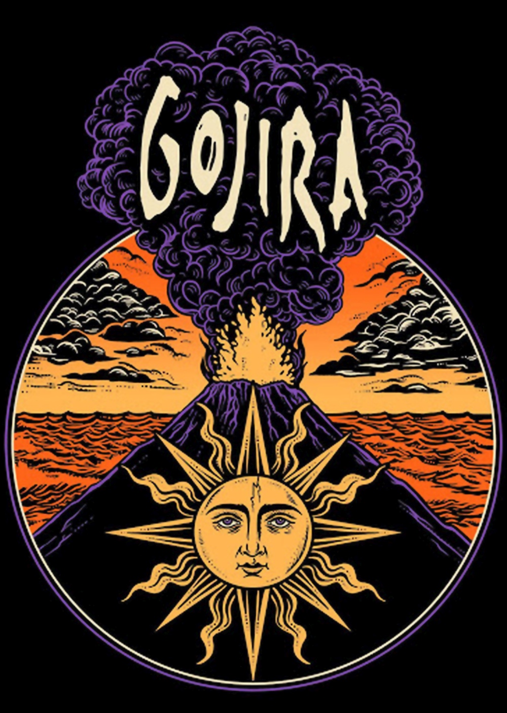 Плакат Gojira (Magma)