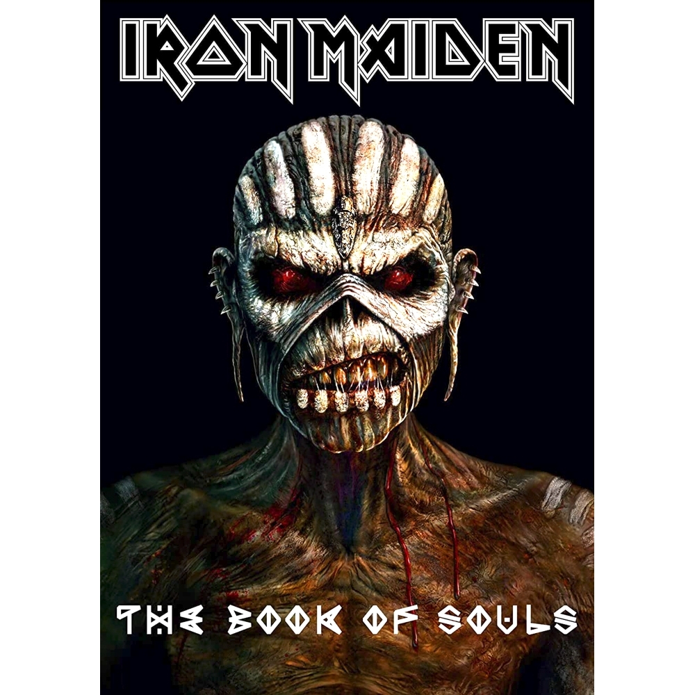 Плакат Iron Maiden "The Book of Souls"