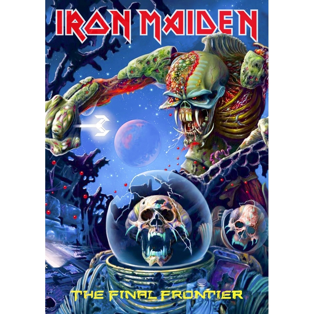 Плакат Iron Maiden "The Final Frontier"