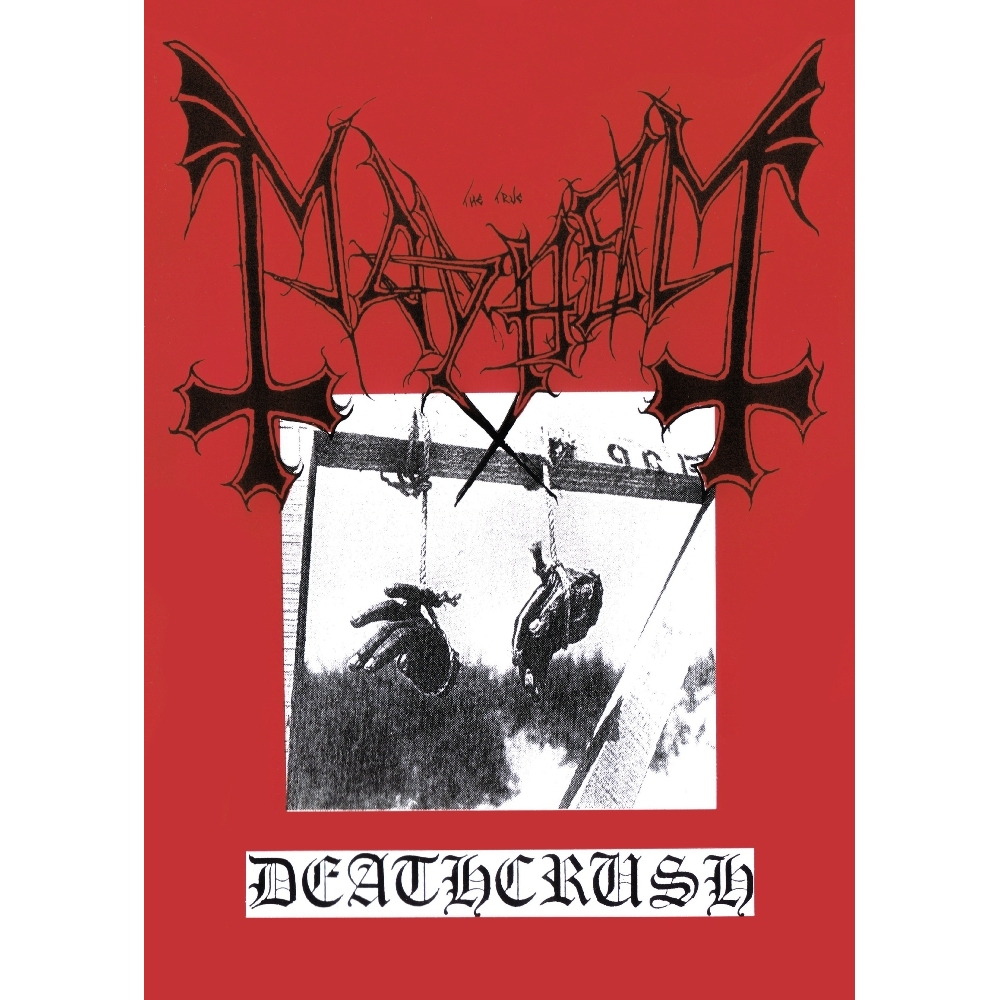 Плакат Mayhem "Deathcrush"