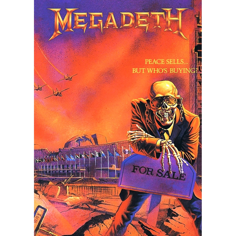Плакат Megadeth "Peace Sells"