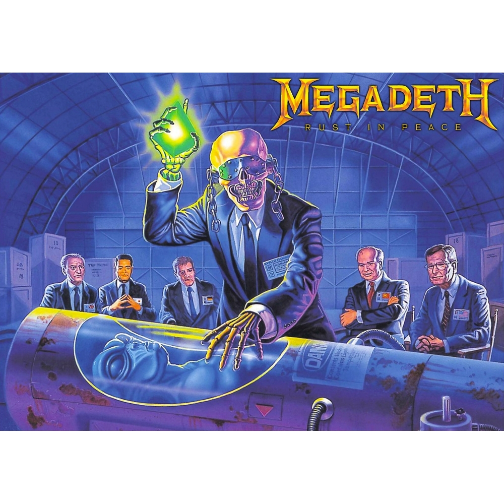 Плакат Megadeth "Rust In Peace"