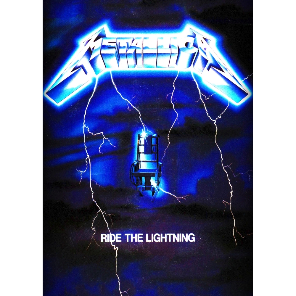 Плакат Metallica "Ride the Lightning"