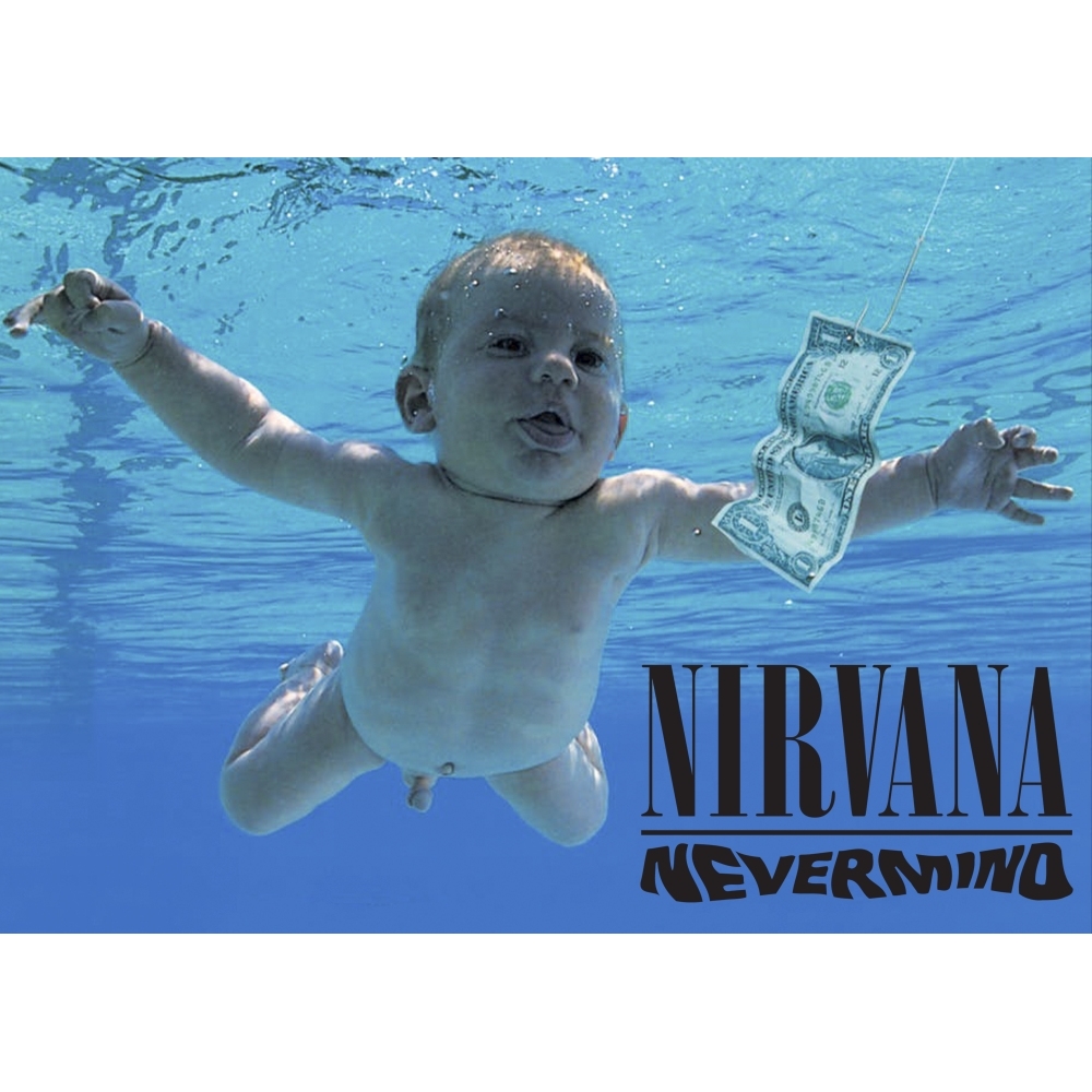 Плакат Nirvana "Nevermind"