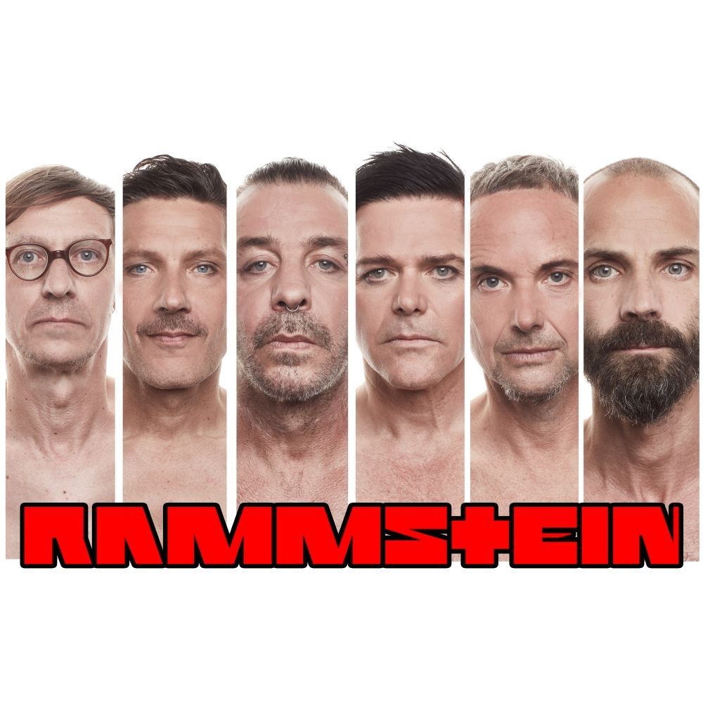 Плакат Rammstein (faces)