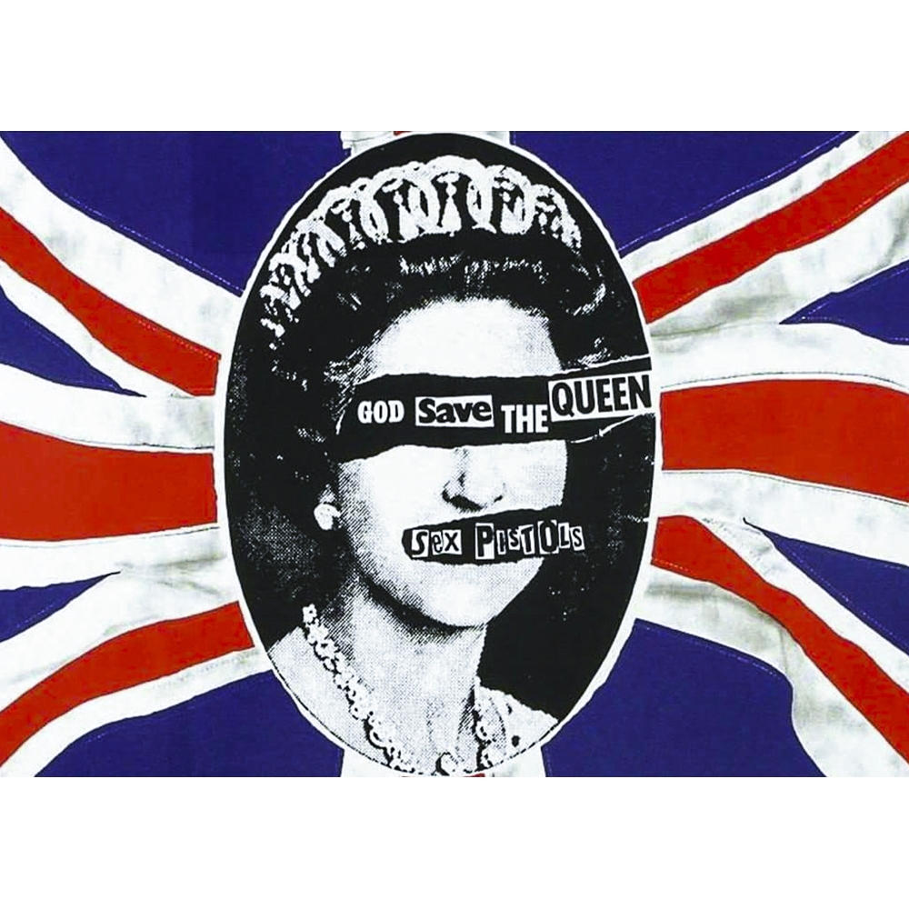Плакат Sex Pistols "God Save The Queen"