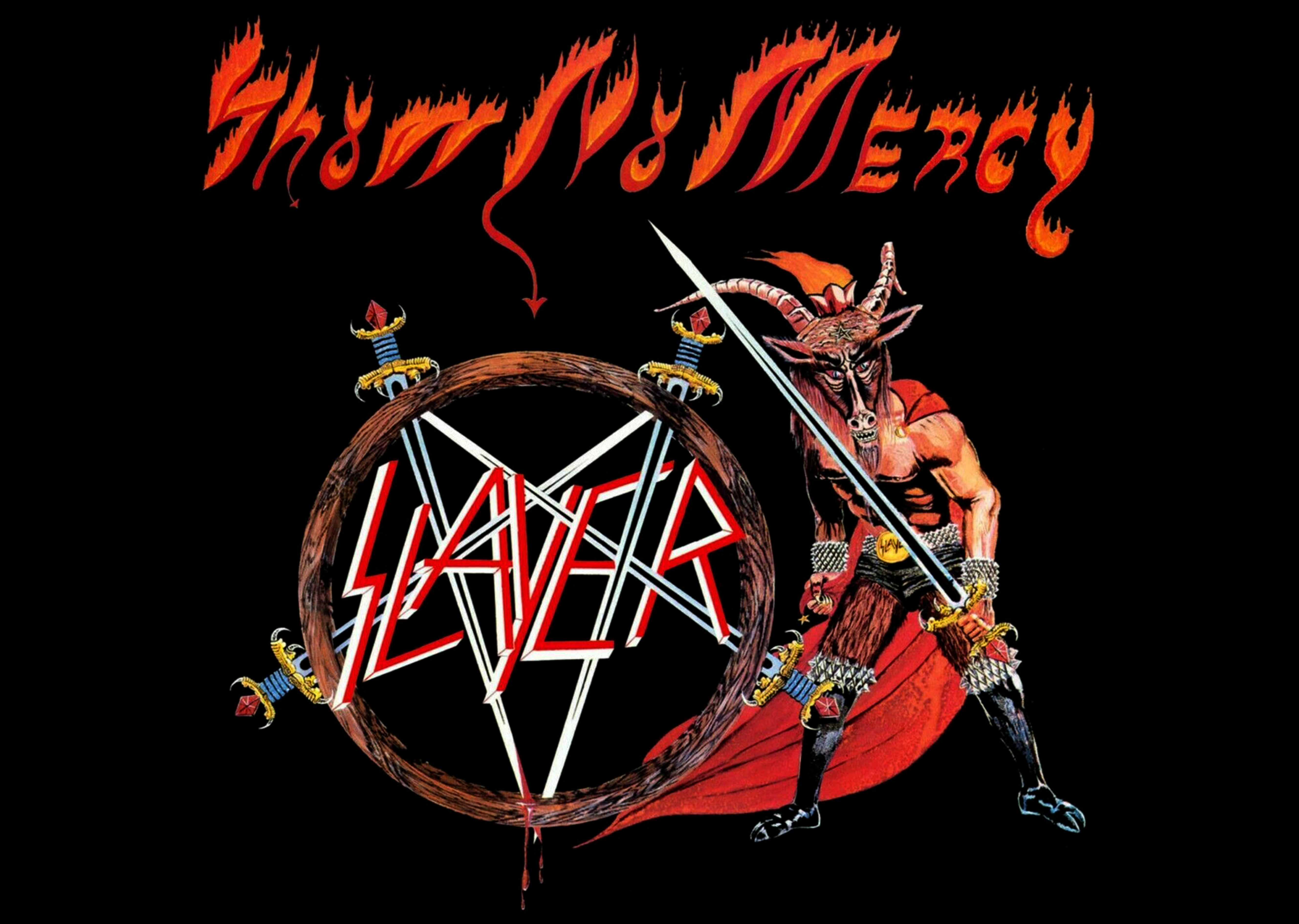 Плакат Slayer (Show No Mercy)