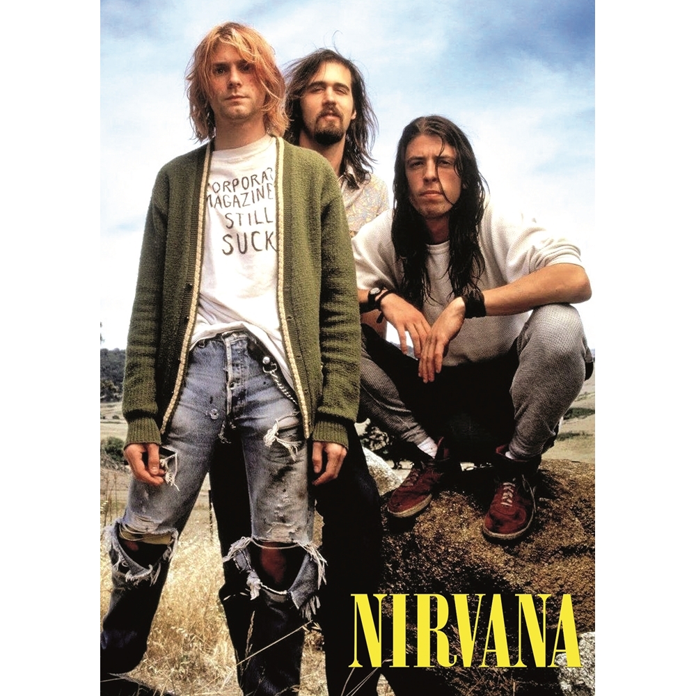 Плакат Nirvana (colored)