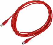Кабель Reloop MIDI cable 1.5 m red