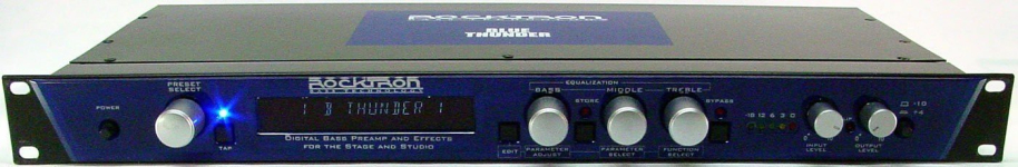 Підсилювач Rocktron Blue Thunder Bass Preamp