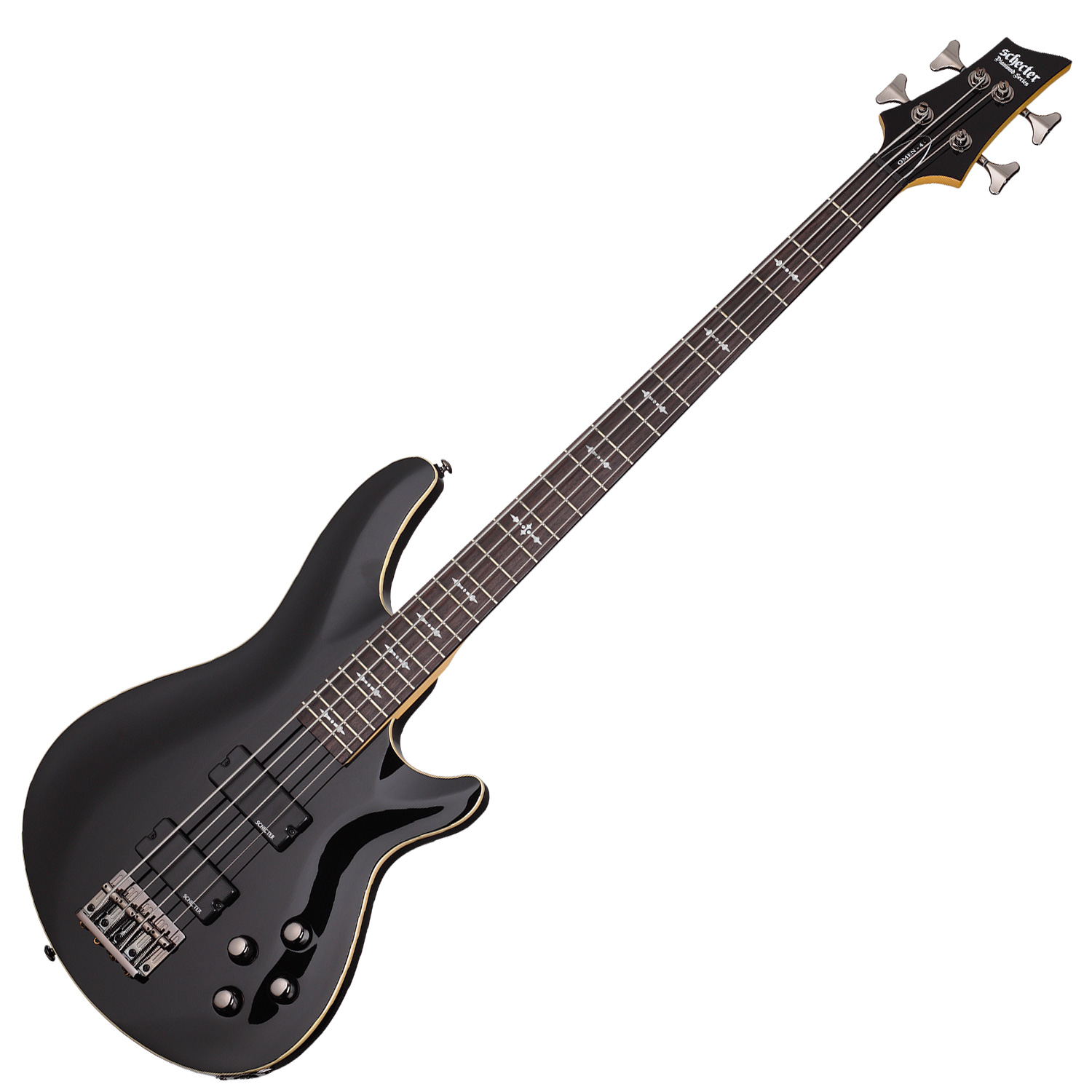 SCHECTER OMEN-4 BLK - чотириструнна бас-гітара