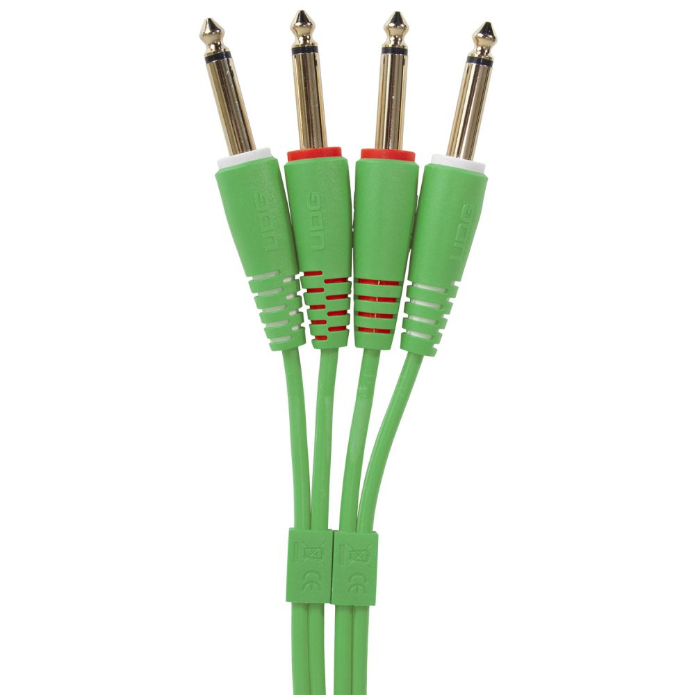 Комутаційний кабель UDG Set Jack-Jack 1,5m Green (U97002GR)