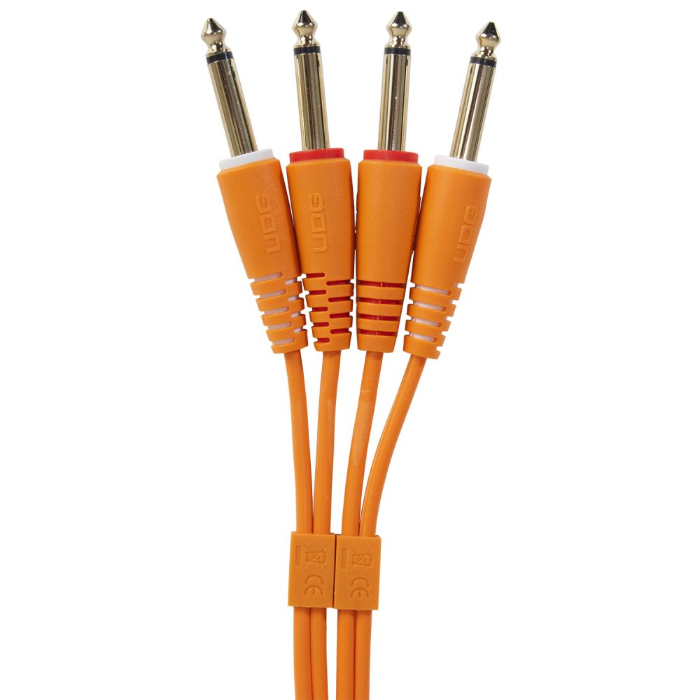 Комутаційний кабель UDG Set Jack-Jack Orange 1,5m (U97002OR)