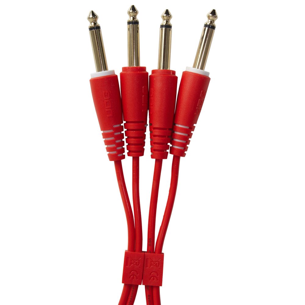 Комутаційний кабель UDG Set Jack-Jack Red 3m (U97004RD)