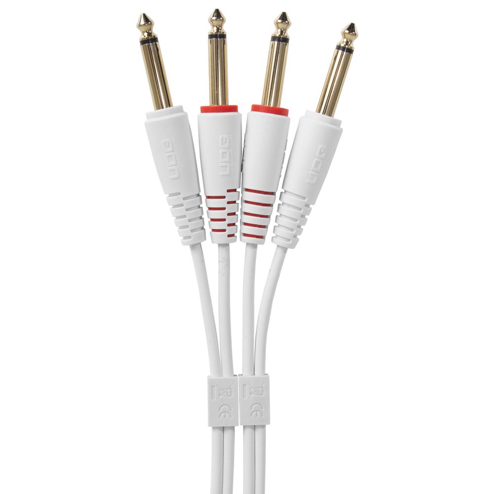 Комутаційний кабель UDG Set Jack-Jack White 1,5m (U97002WH)