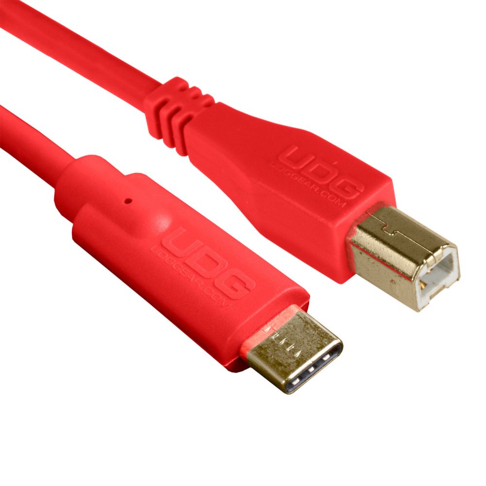 Шнур UDG Ultimate Audio Cable USB 2.0 C-B Red 1,5m