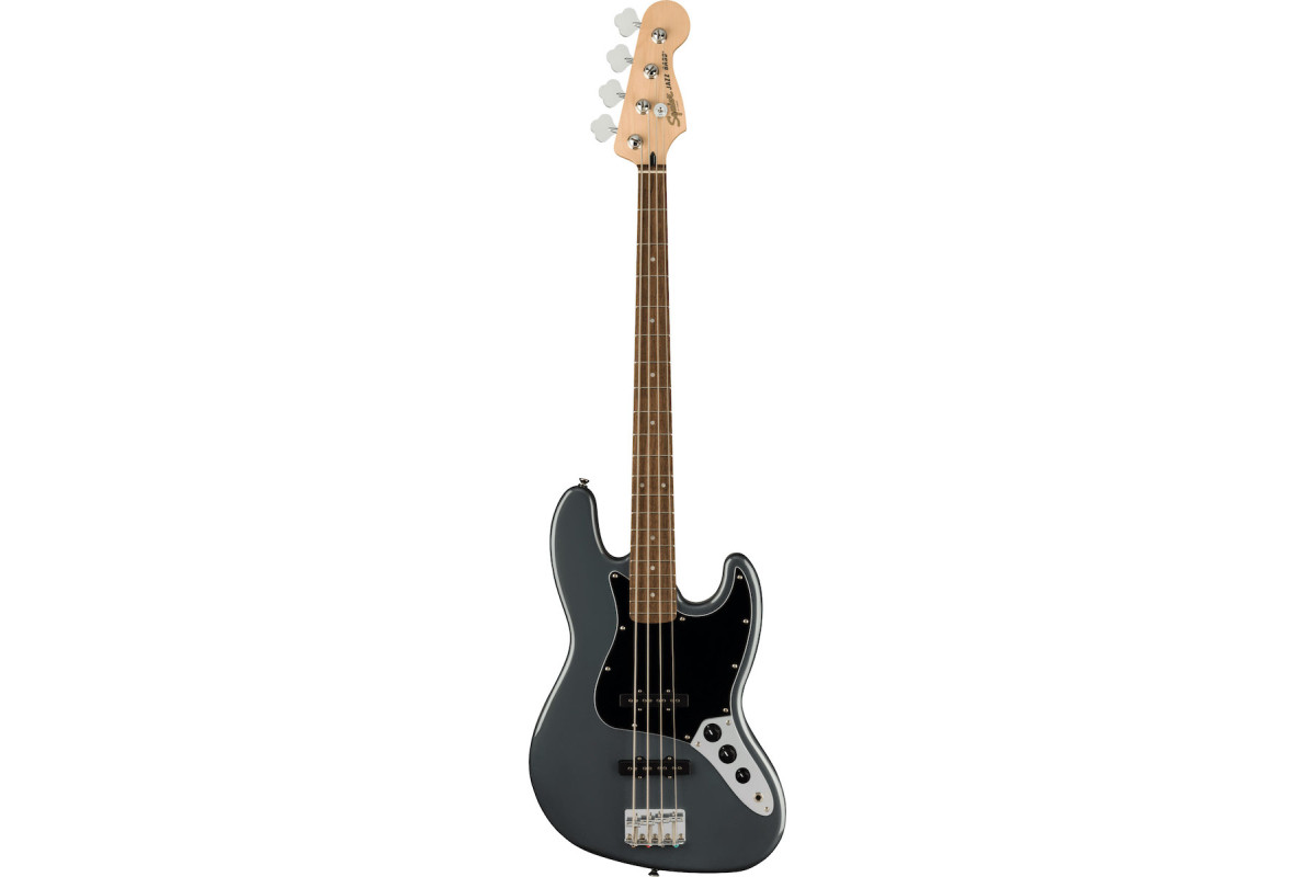 Бас-гитара SQUIER by FENDER AFFINITY SERIES JAZZ BASS LR CHARCOAL FROST METALLIC 