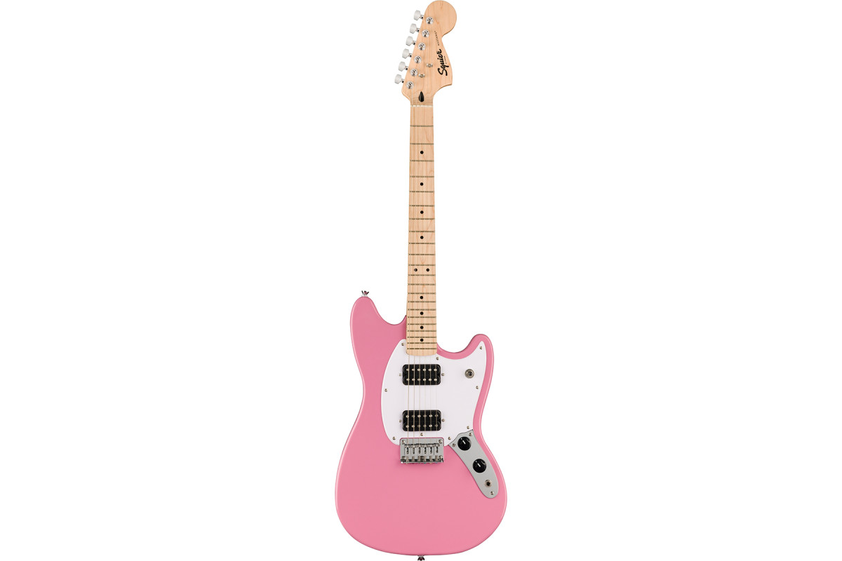 Электрогитара SQUIER by FENDER SONIC MUSTANG HH MN FLASH PINK 