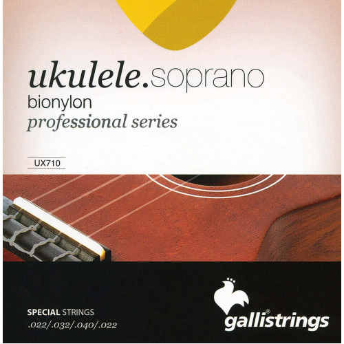 Струни для укулеле Gallistrings UX710