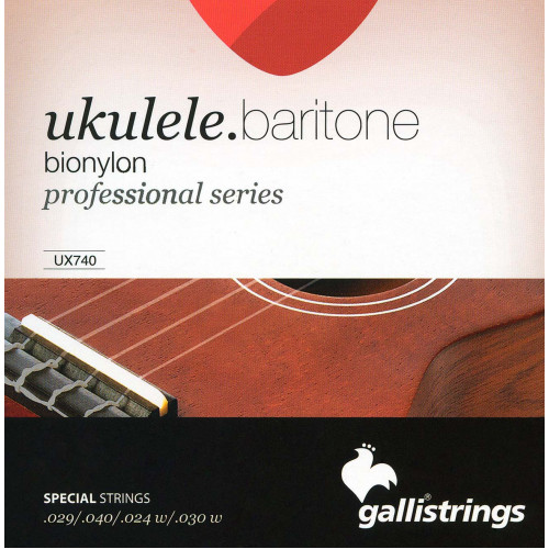 Струны для укулеле Gallistrings UX740