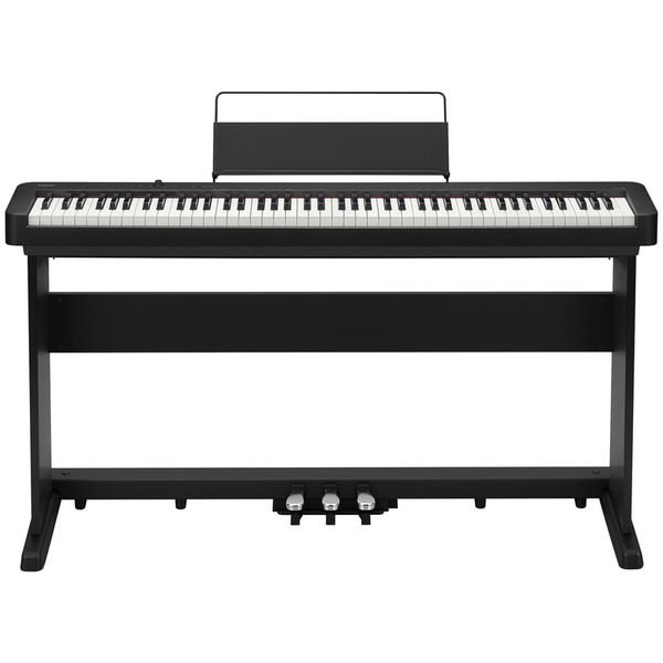 Цифрове фортепіано Casio CDP-S160BKSET (комплект зі стендом CS-470P) 
