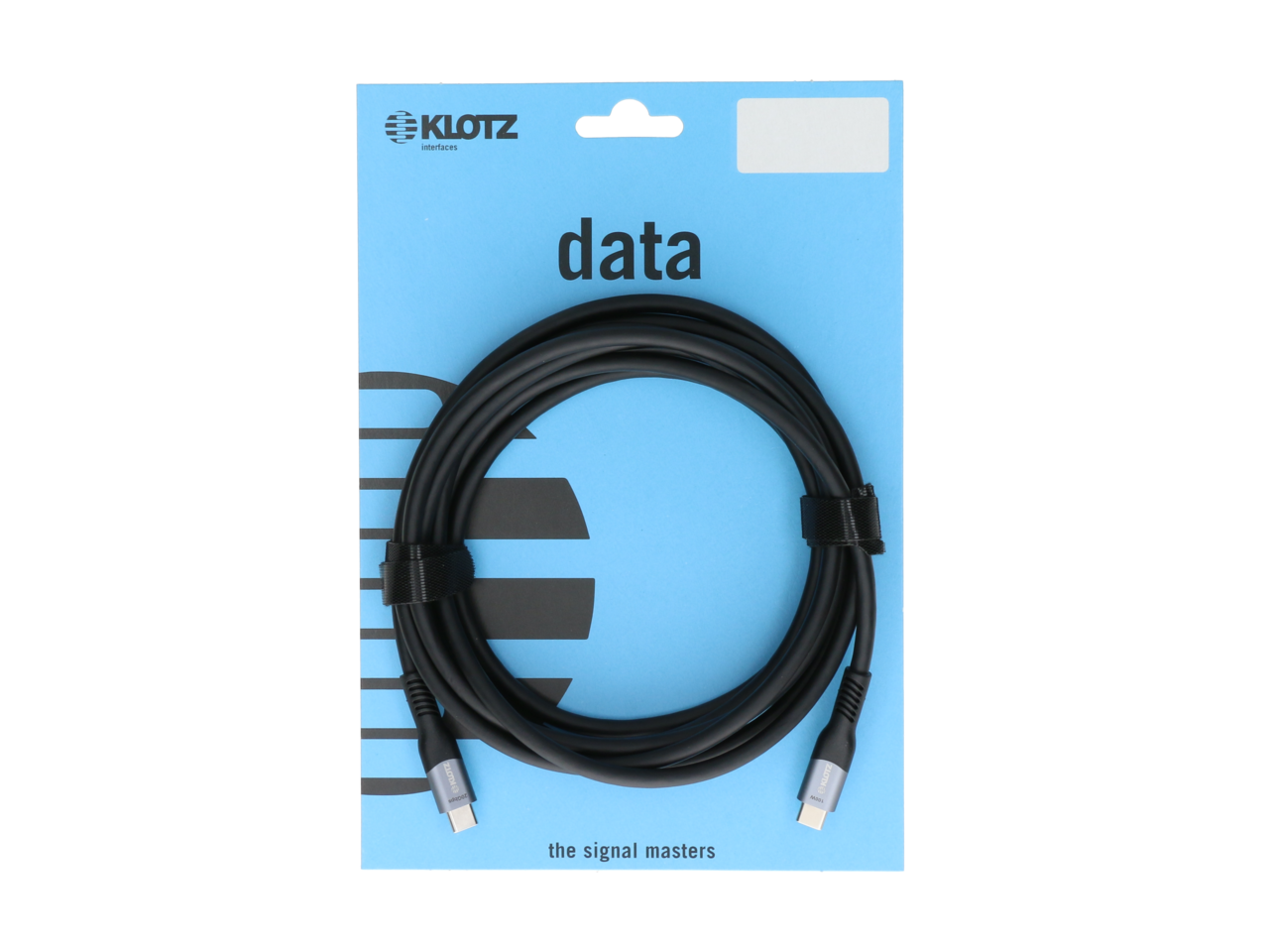 Цифровий кабель Type-C - Type-C Klotz USB-CC-2.0