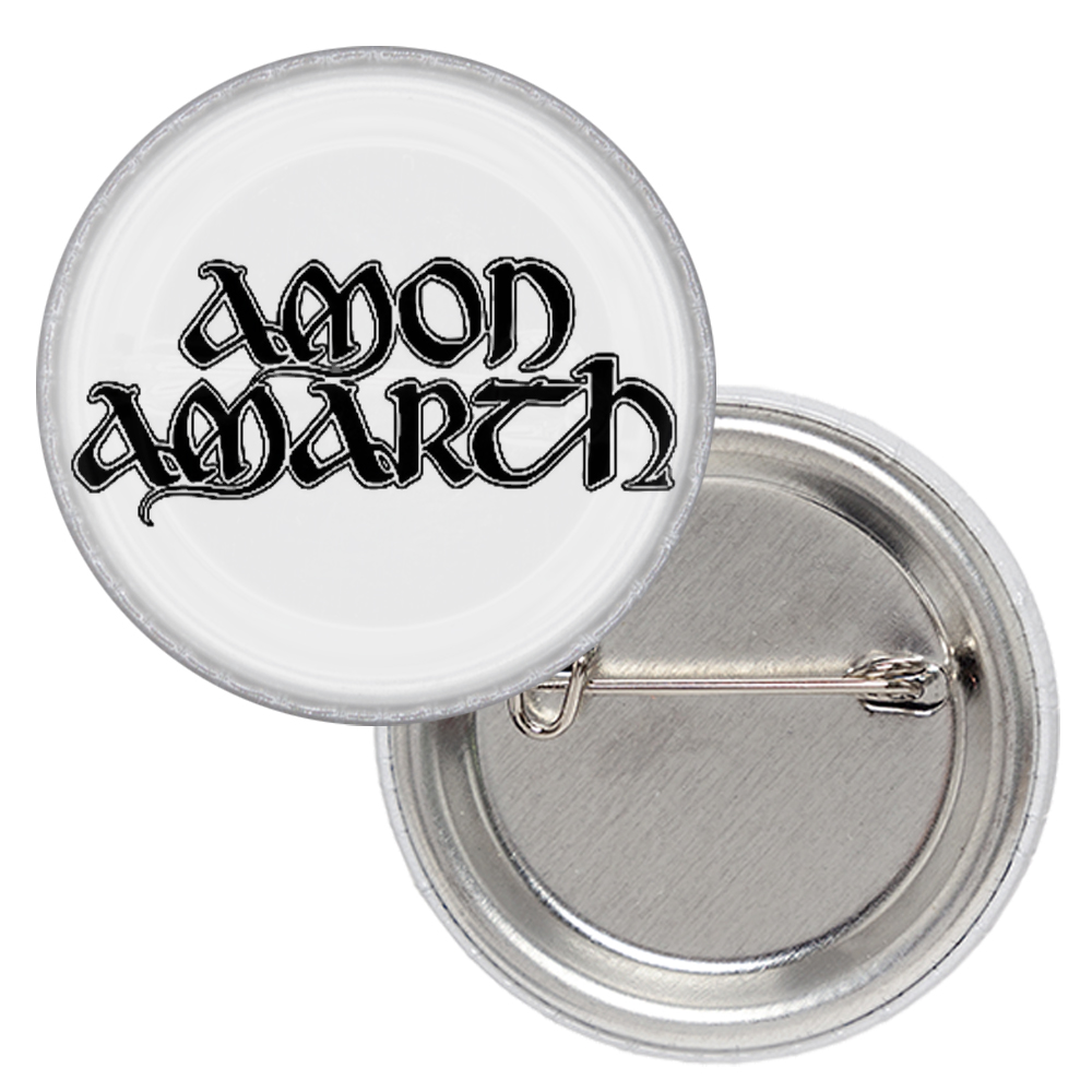 Значок Amon Amarth (black logo)