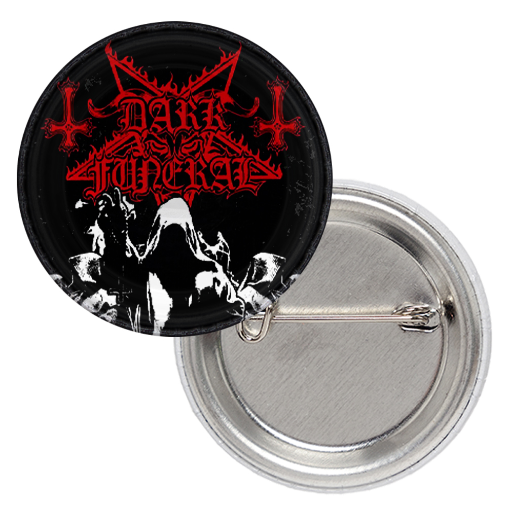 Значок Dark Funeral (red logo)