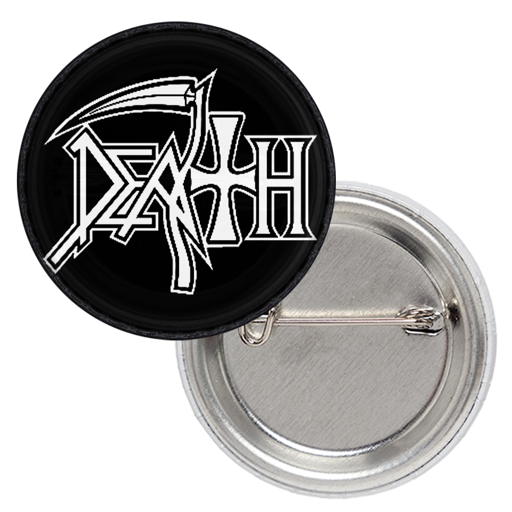 Значок Death (white logo)