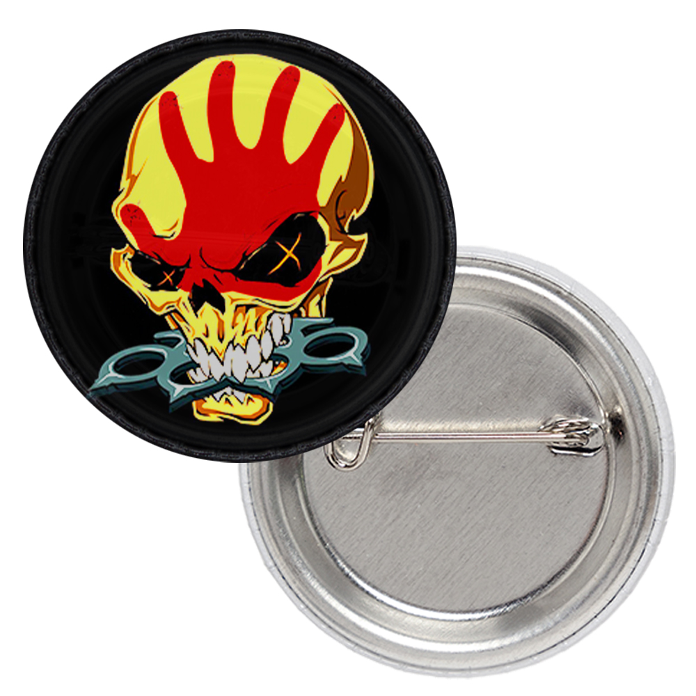 Значок Five Finger Death Punch (Knucklehead)