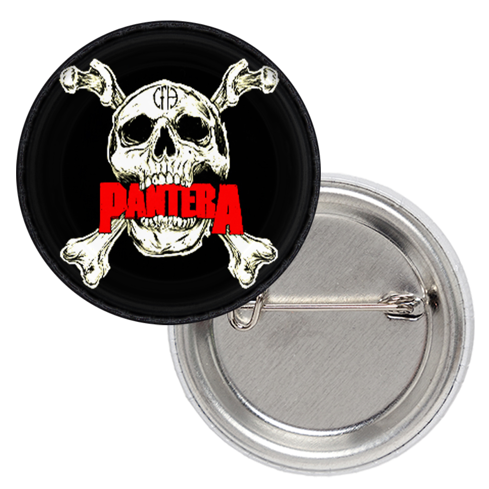 Значок Pantera (skull logo)