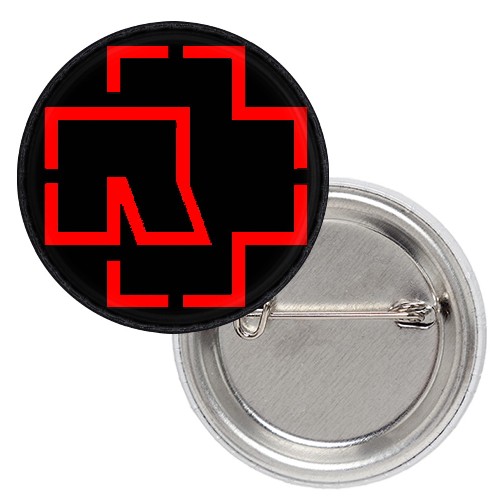 Значок Rammstein (red logo)