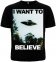 Футболка The X-Files: I Want to Believe