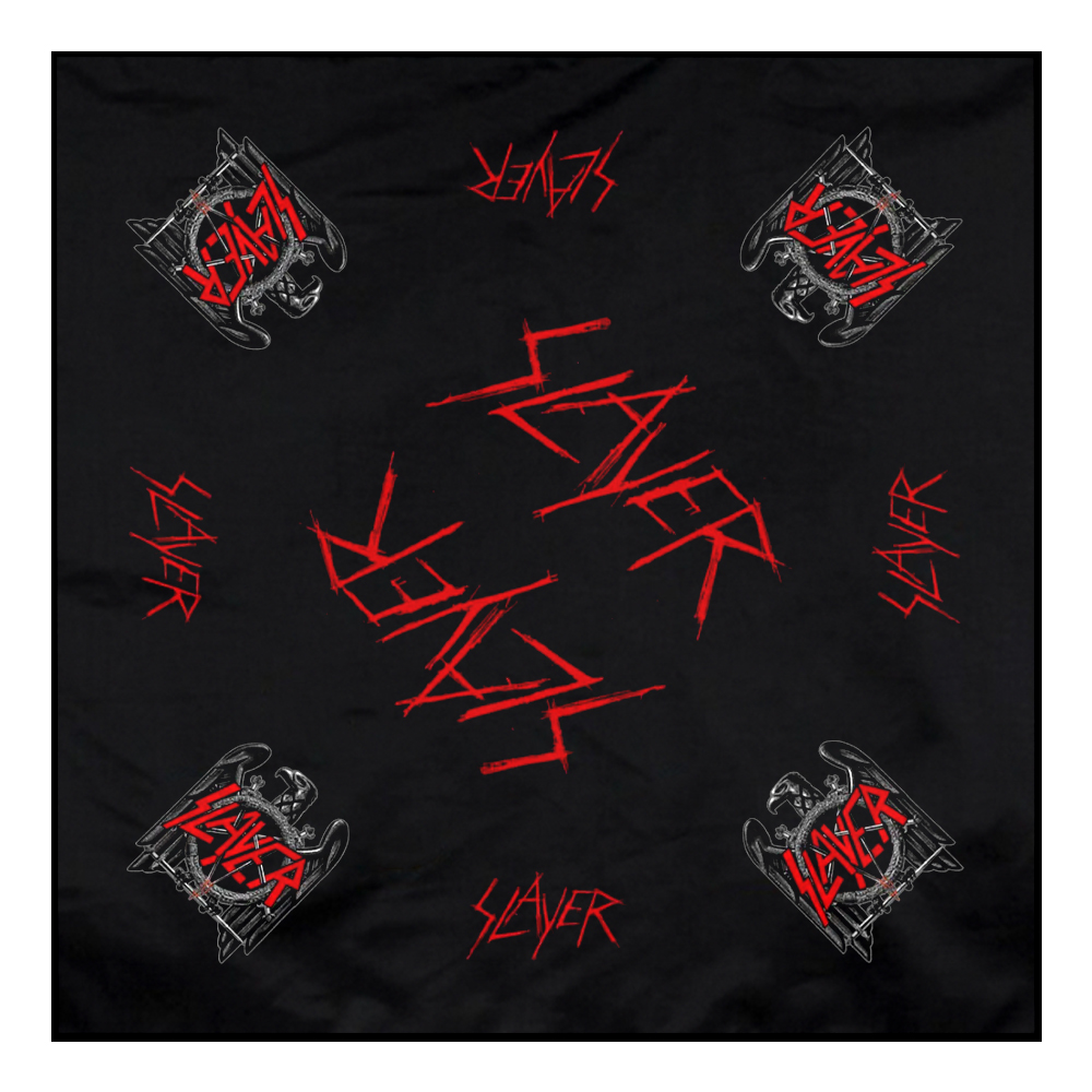 Бандана SLAYER - BLACK EAGLE (olb-035)