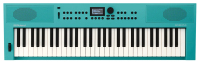 Синтезатор Roland GO:KEYS-3-TQ бірюзовий