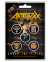 Подарунковий набір значків ANTHRAX - AMONG THE LIVING (iol-037)