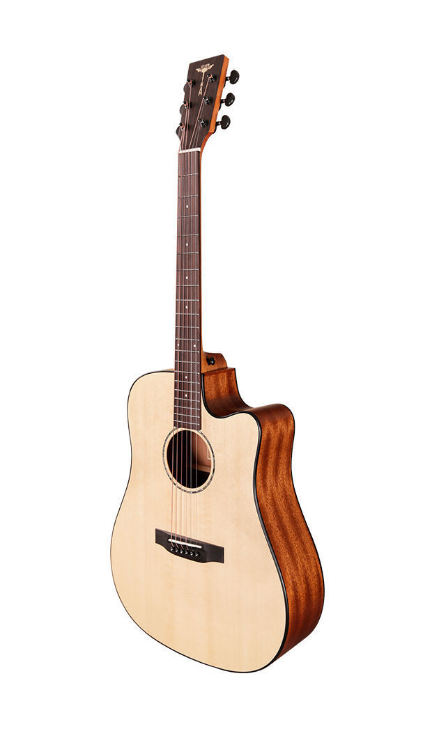 Электроакустическая гитара Tyma D-3CE NS 