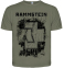 Оливковая футболка Rammstein 